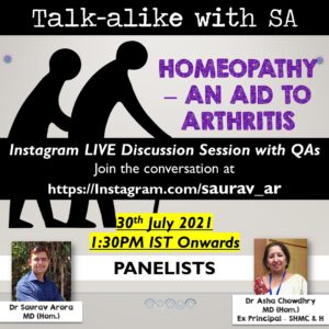 arthritis homeopathy