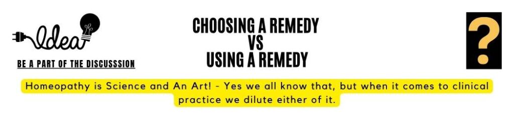 Choose Your Remedy