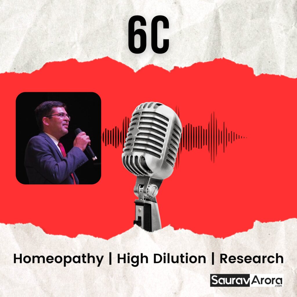 homeopathy podcast by dr saurav arora